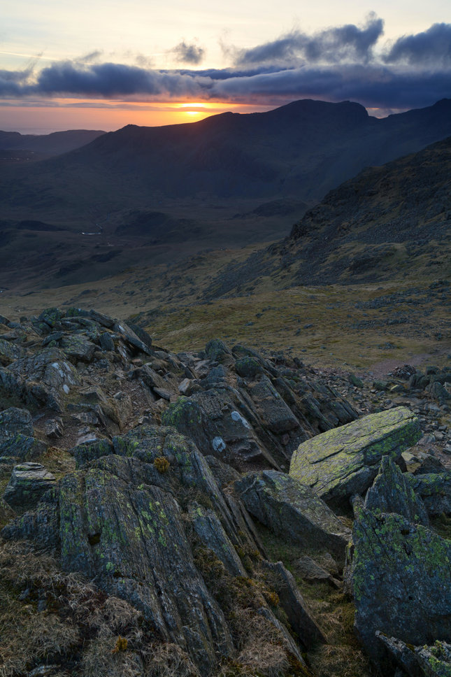 Across to Scafell Pike