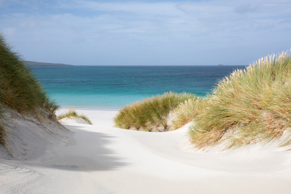 Pristine sand Berneray